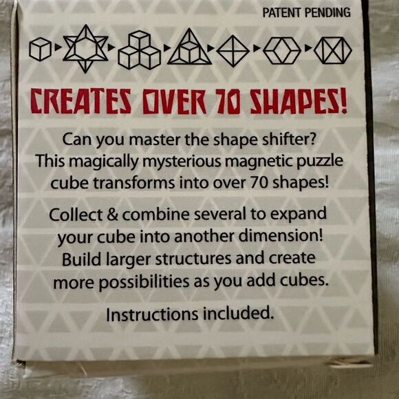 Shashibo Shape Shifting Box - Multicolored Creative Toy - Picture 3 of 10